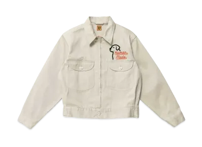 HUMAN MADE WORK JACKET "White"