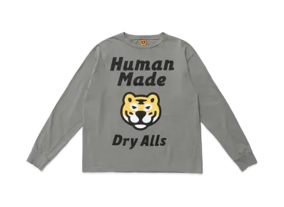 HUMAN MADE L/S T-SHIRT "Grey"