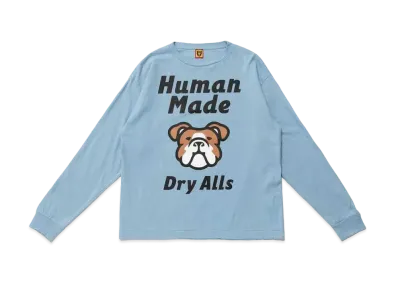 HUMAN MADE L/S T-SHIRT "Blue"