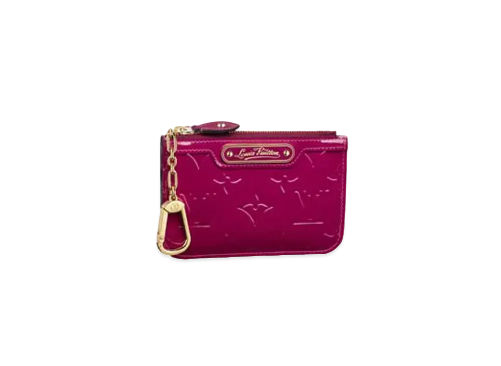 Louis Vuitton Pochette Cle NM Monogram Vernis "Rose Indien"