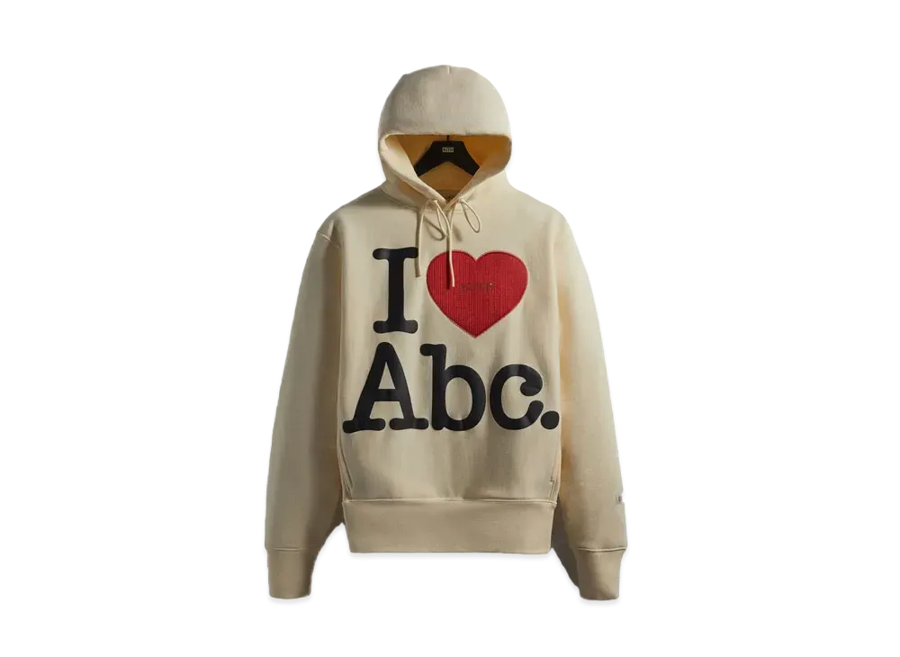 Abc Swarovski Kith X Abc Hoodie Fear Of God ABC Hoodie Cream Heather