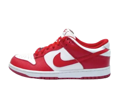 ナイキ ダンク ロー "ホワイト/バーシティー レッド"