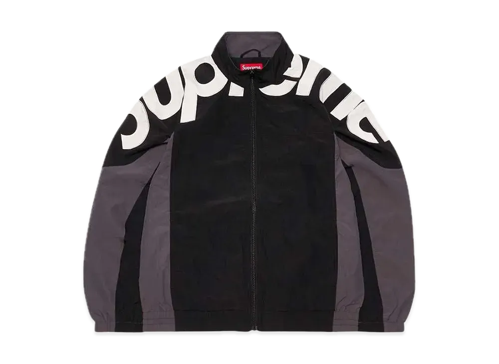 Supreme Shoulder Logo Track Jacket "Black"