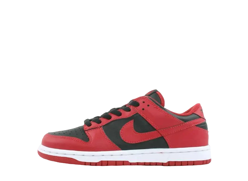 ナイキ GS ダンク ロー "ブラック/バーシティー レッド"
