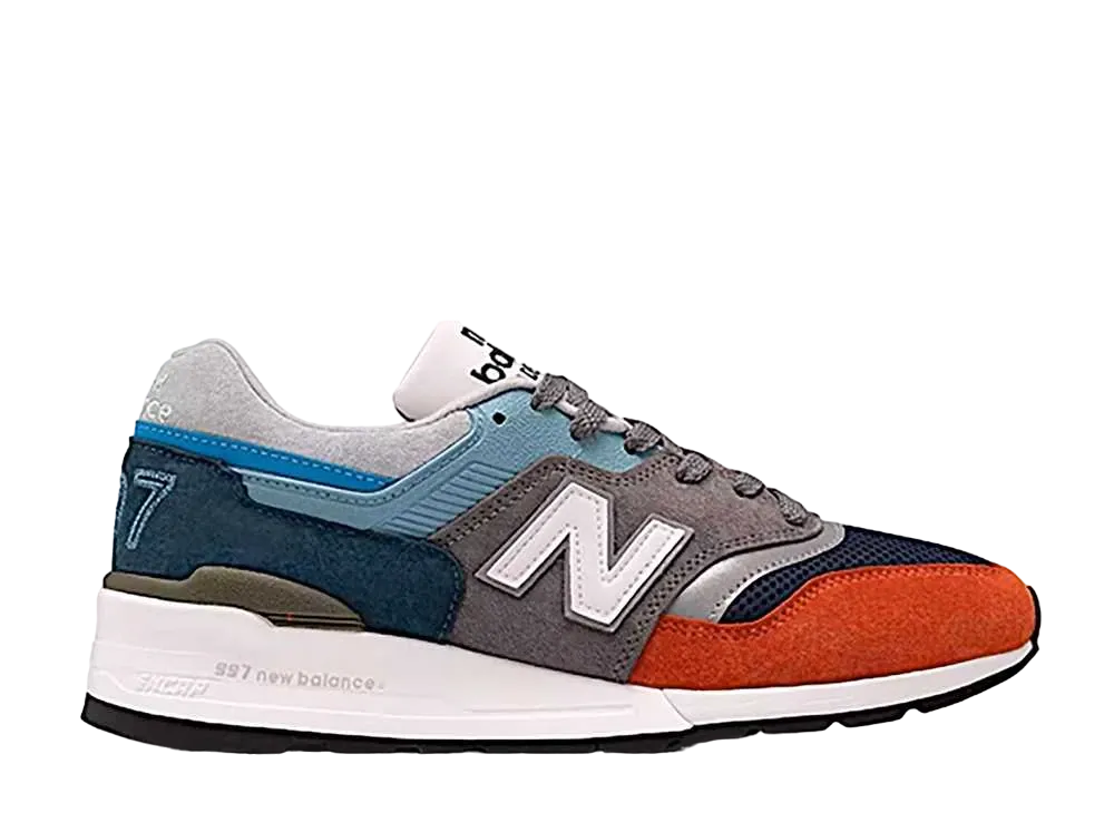 New Balance 997 Oversized "Blue/Orange"