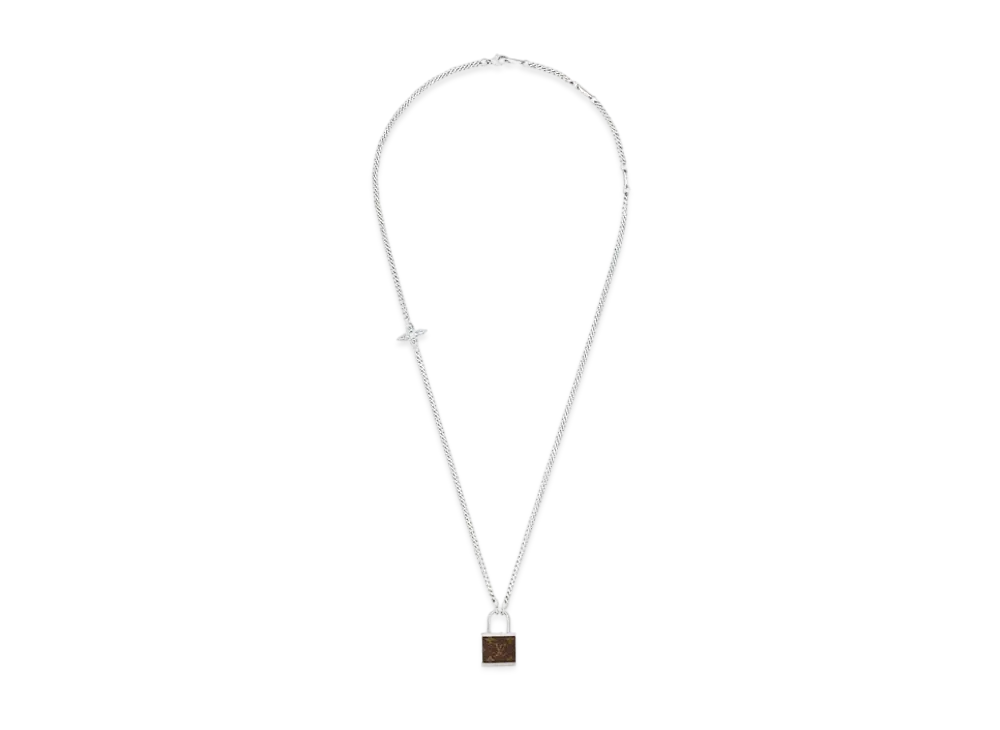 Louis Vuitton Monogram Lock Pendant