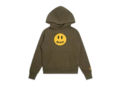 drew house mini drew mascot hoodie "Midnight Olive"