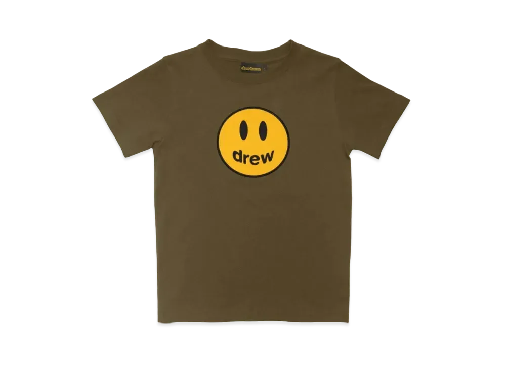 drew house mini drew mascot ss tee "Midnight Olive"