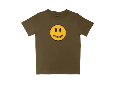 drew house mini drew mascot ss tee "Midnight Olive"
