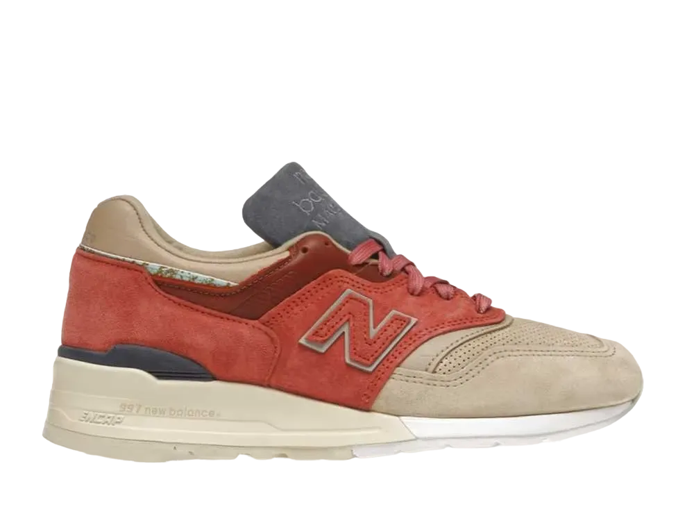 New Balance 997 Stance First of All "Red/Beige"