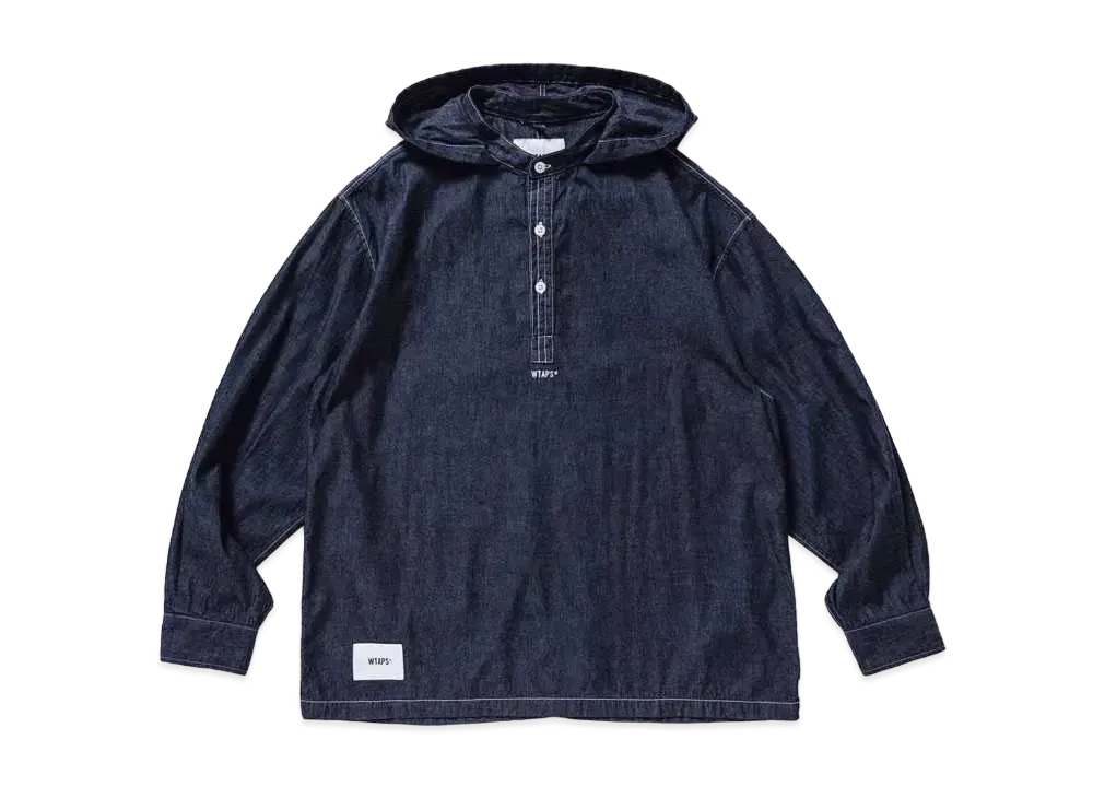 Wtaps FALCONER / LS / COTTON. DENIM "Navy"