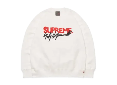 Supreme x Yohji Yamamoto Crewneck "White"