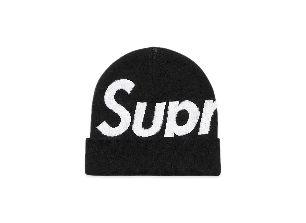 シュプリーム ビッグ ロゴ ビーニー "ブラック"
