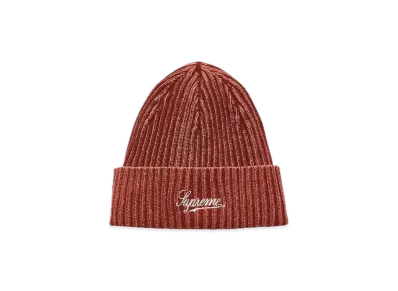 Supreme Bleached Rib Beanie "Burnt Orange"
