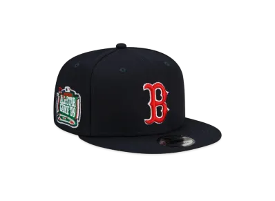 NEW ERA 9FIFTY BOSTON RED SOX 1999 MLB ALL-STAR GAME PATCH UP SNAPBACK CAP "Navy"
