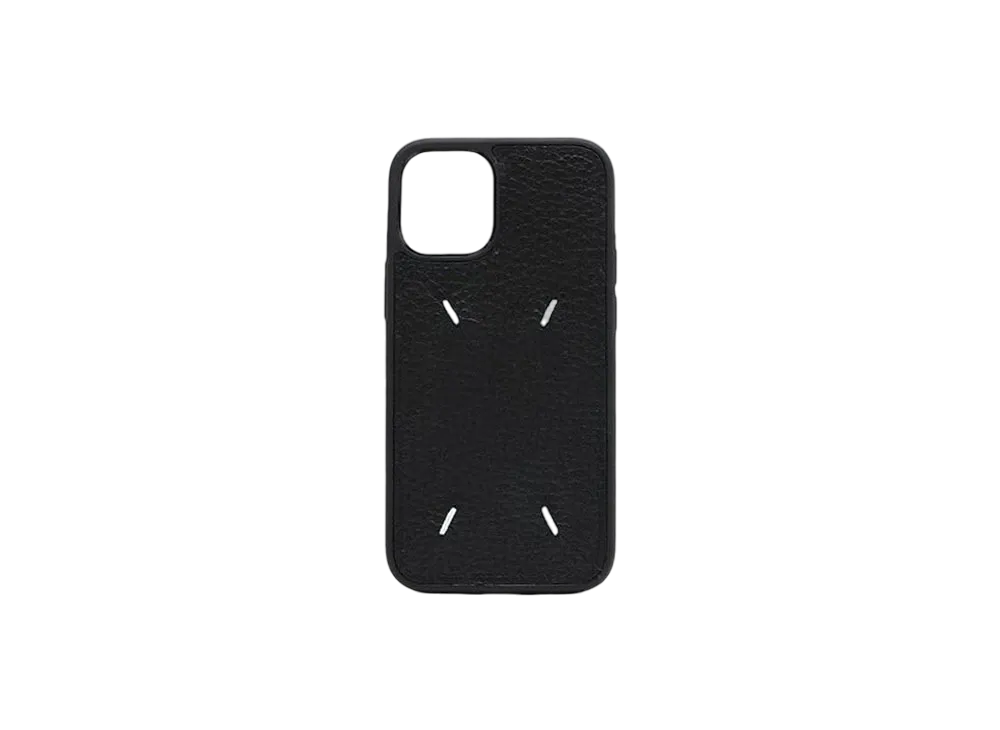 Maison Margiela iphoneケース iPhone12 7247 Mm6 Maison Margiela Maison Margiela Black iPhone 12 Case
