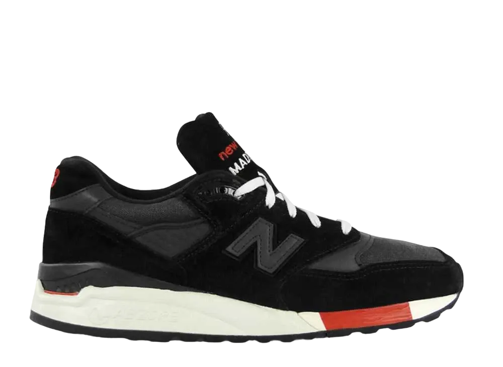 ニューバランス 998 "キスストライク ブラック レッド"