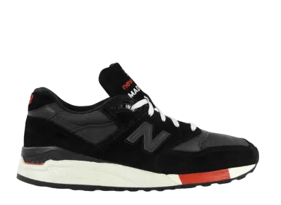ニューバランス 998 "キスストライク ブラック レッド"