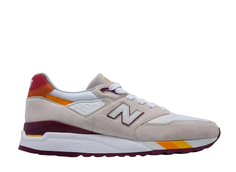 ニューバランス 998 "クマリン パック ホワイト バーガンディー"
