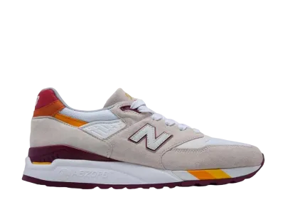 ニューバランス 998 "クマリン パック ホワイト バーガンディー"