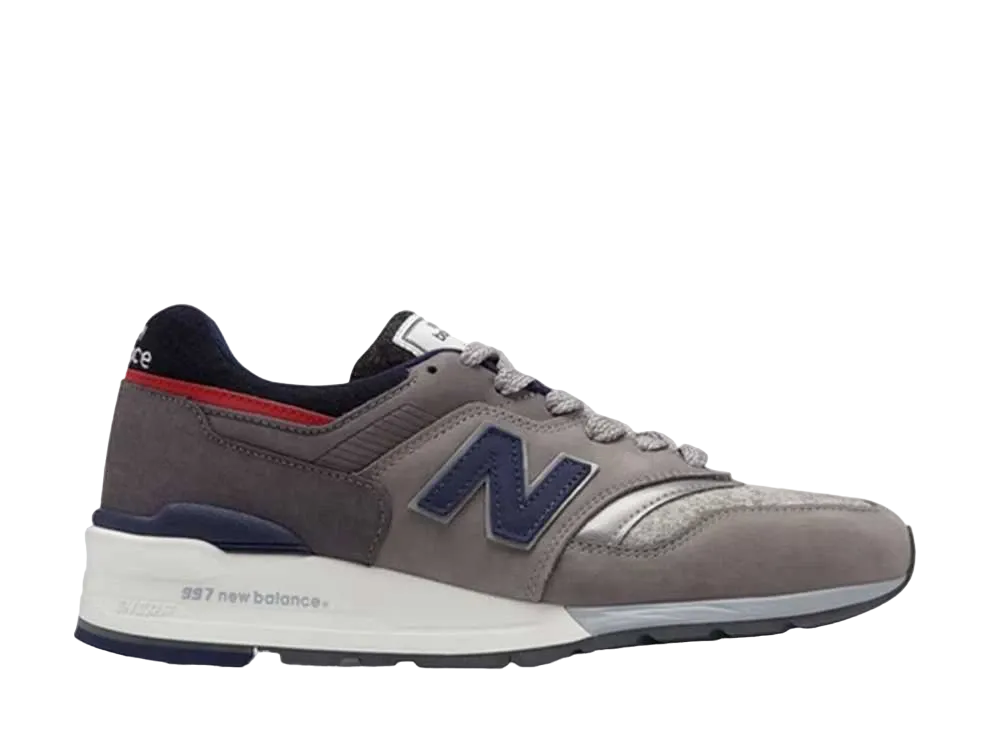 Woolrich × New Balance 997 "Grey/Navy-Red"