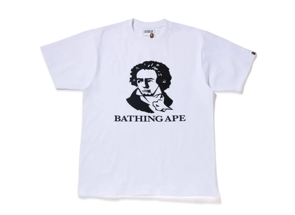 A BATHING APE BATHING APE TEE "White"