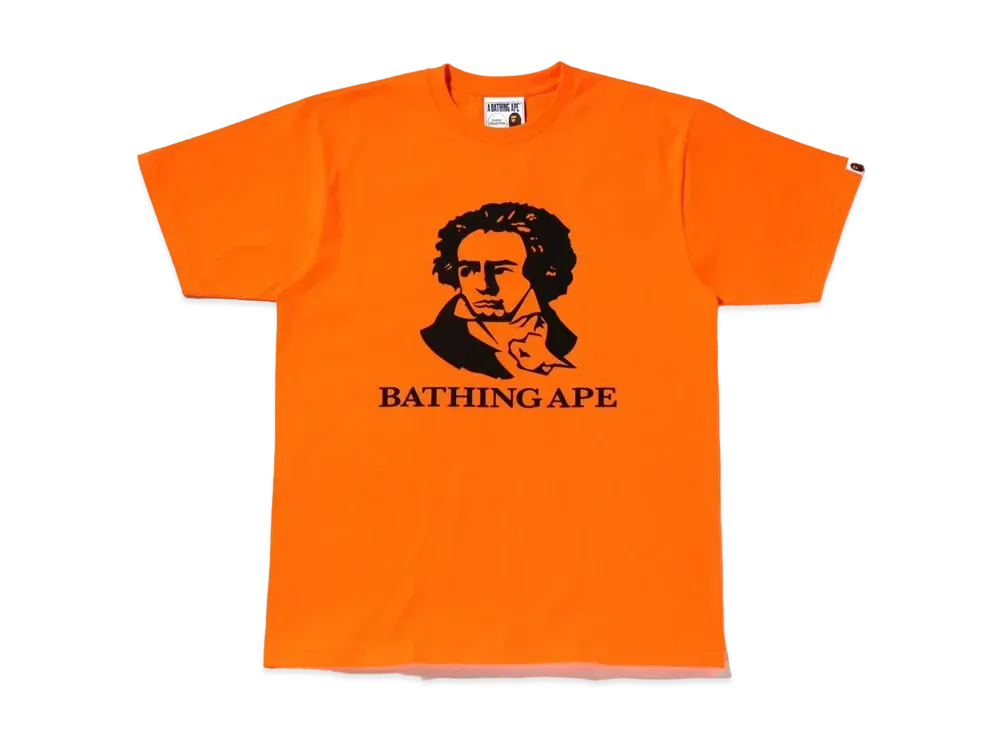 A BATHING APE BATHING APE TEE "Orange"