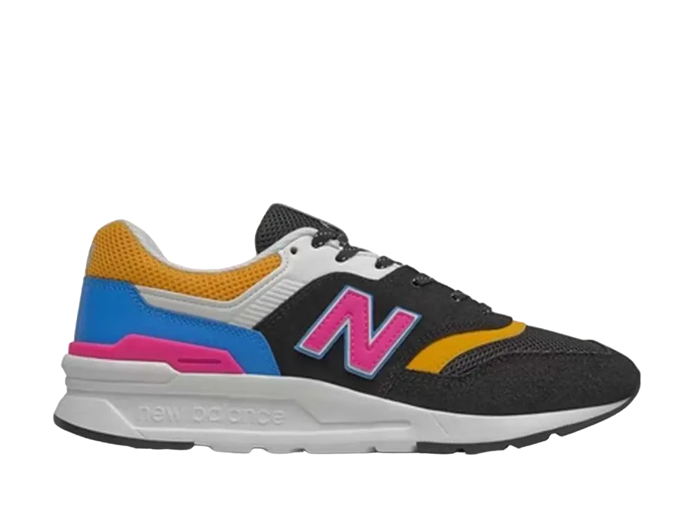 ニューバランス 997H "ブラック/ヘリウム オレンジ パープル"