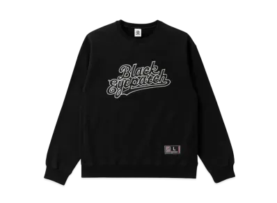 BlackEyePatch SCRIPT CREW SWEAT "Black"