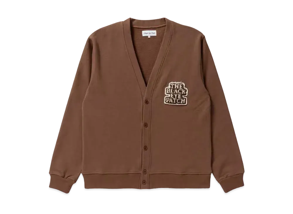BlackEyePatch OG LABEL SWEAT CARDIGAN 