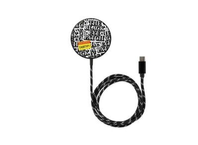 BlackEyePatch OG LABEL MAGSAFE WIRELESS CHARGER "Black"