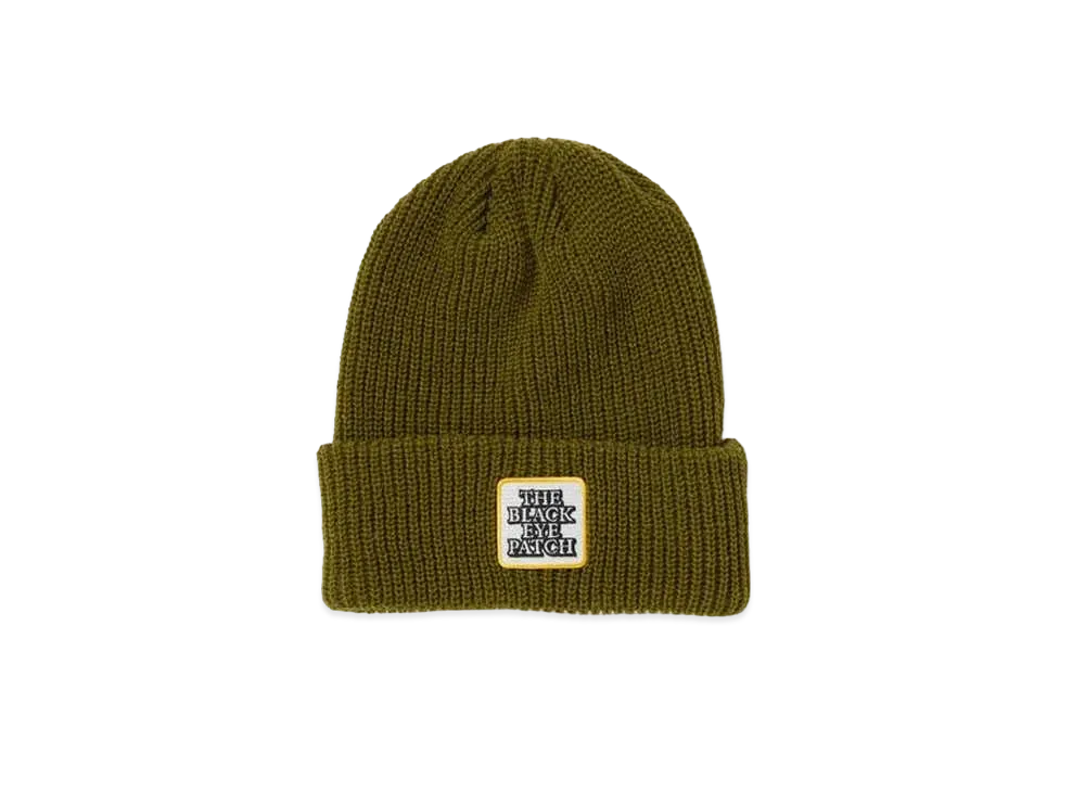 BlackEyePatch OG LABEL BEANIE "Green"