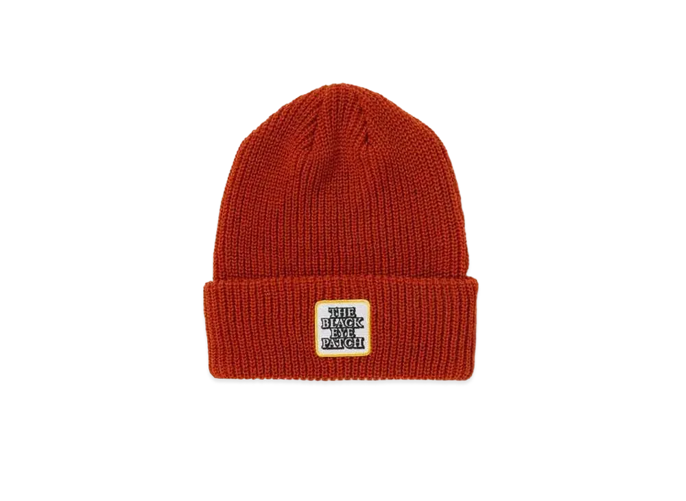 BlackEyePatch OG LABEL BEANIE "Brick"