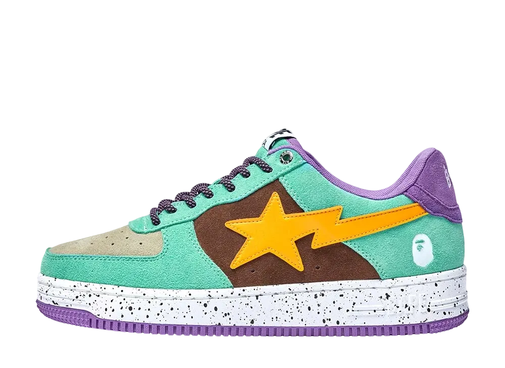 A BATHING APE®︎ BAPE STA "Brown/Yellow"