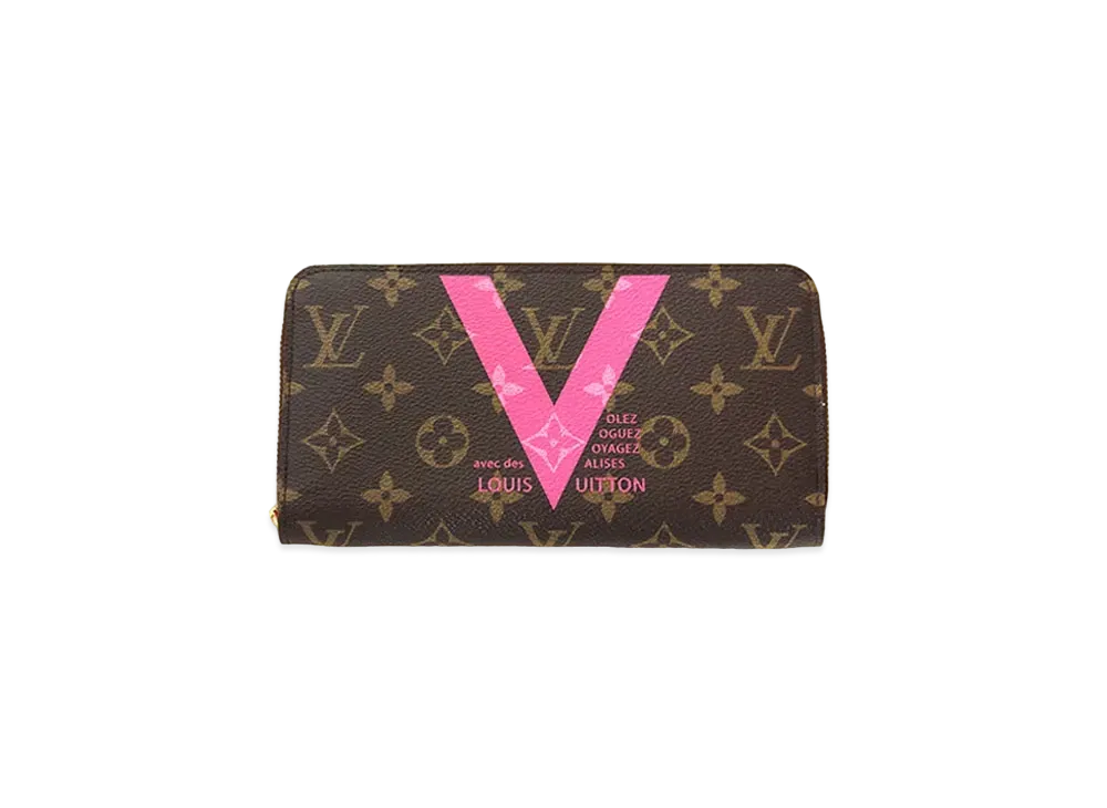 Louis Vuitton Monogram V Zippy Wallet "Grenade"