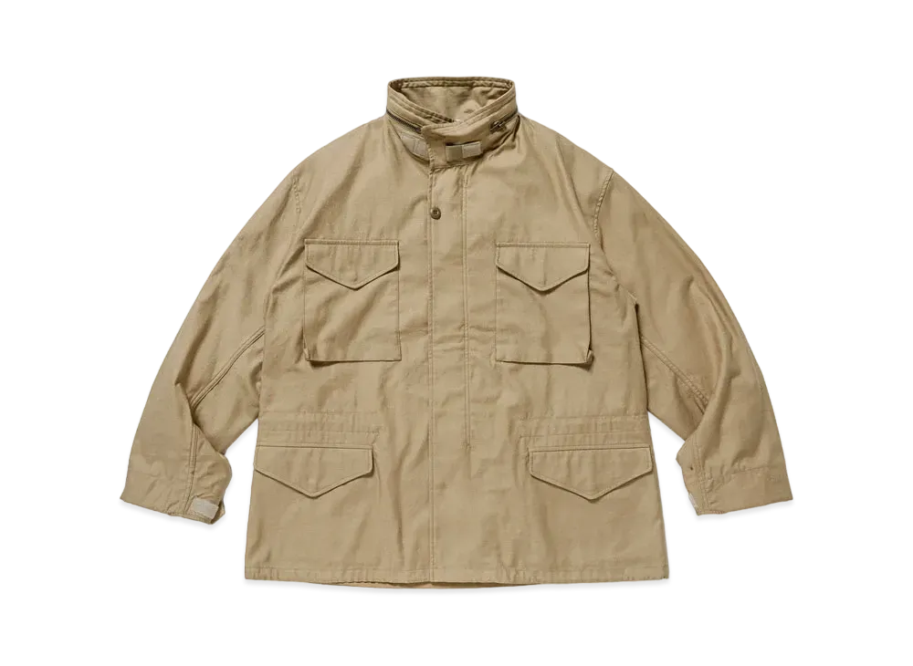 Wtaps WMILL-65 / JACKET / NYCO. SATIN. CORDURA "Beige"