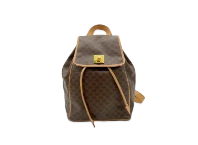 CELINE Macadam Backpack "Brown"