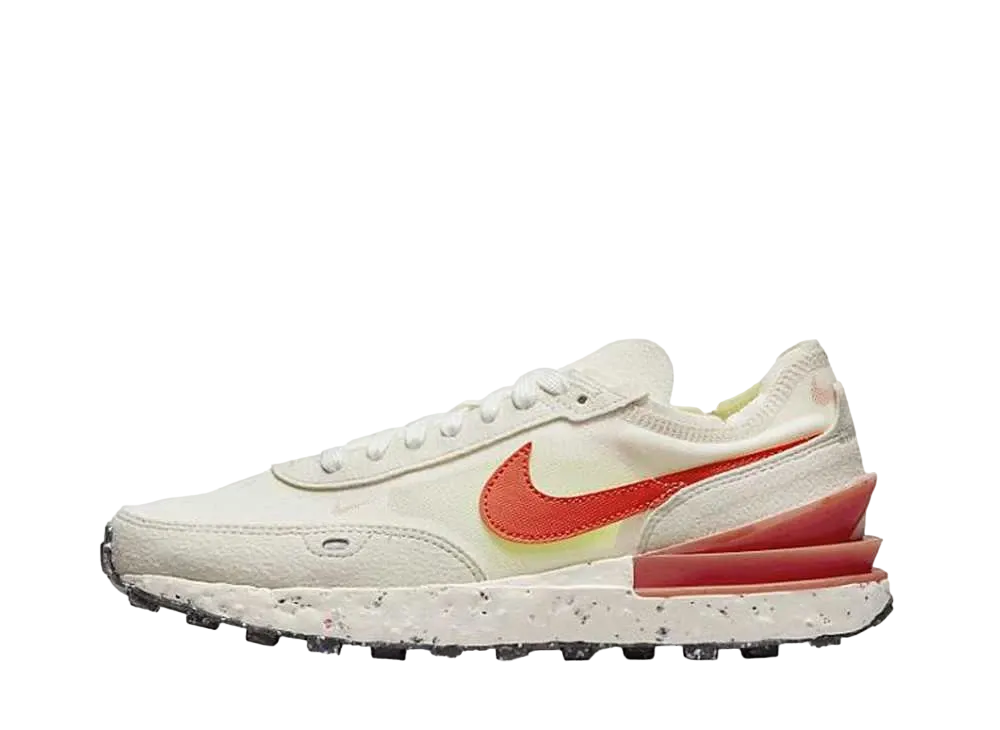 ナイキ ウィメンズ ワッフル ワン クレーター SE "ペール アイボリー/オレンジ"