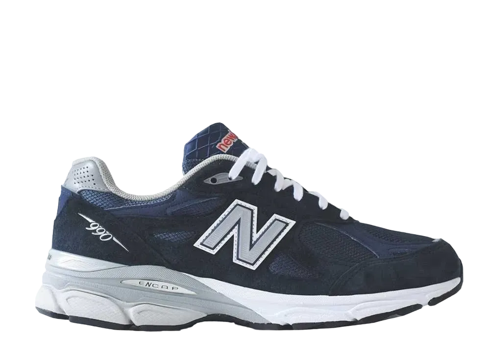 キス × ニューバランス 990V3 "ネイビー"