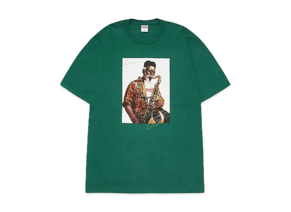 シュプリーム ファラオ サンダース Tシャツ "ライトパイン"