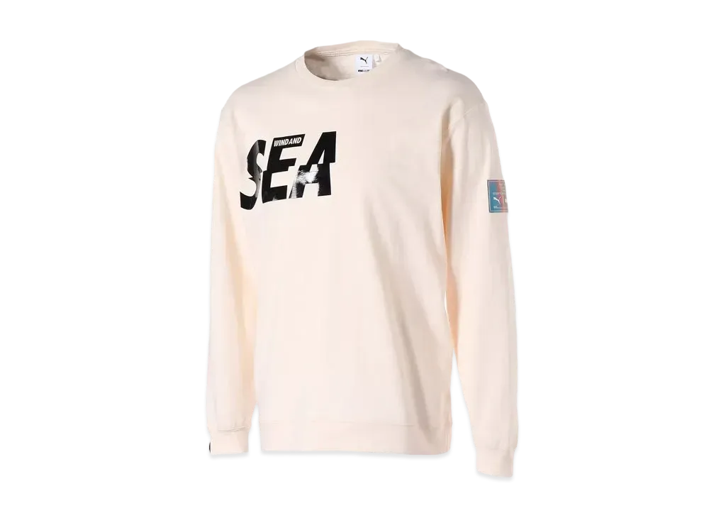 WIND AND SEA x PUMA L/S Tee "Eggnog"