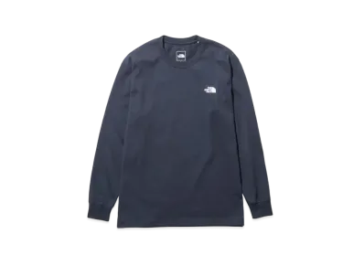 The North Face L/S BACK SQUARE LOGO TEE "Aviator Navy"