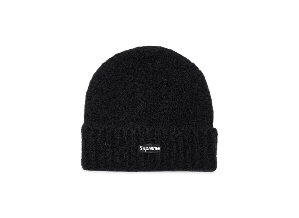 Supreme Gradient Stripe Beanie "Solid Black"