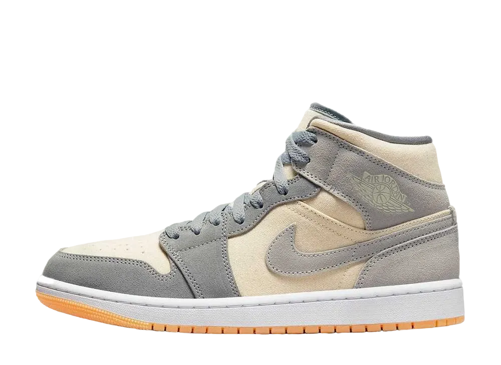 Nike Air Jordan 1 Mid SE "Coconut Milk/Particle Grey"