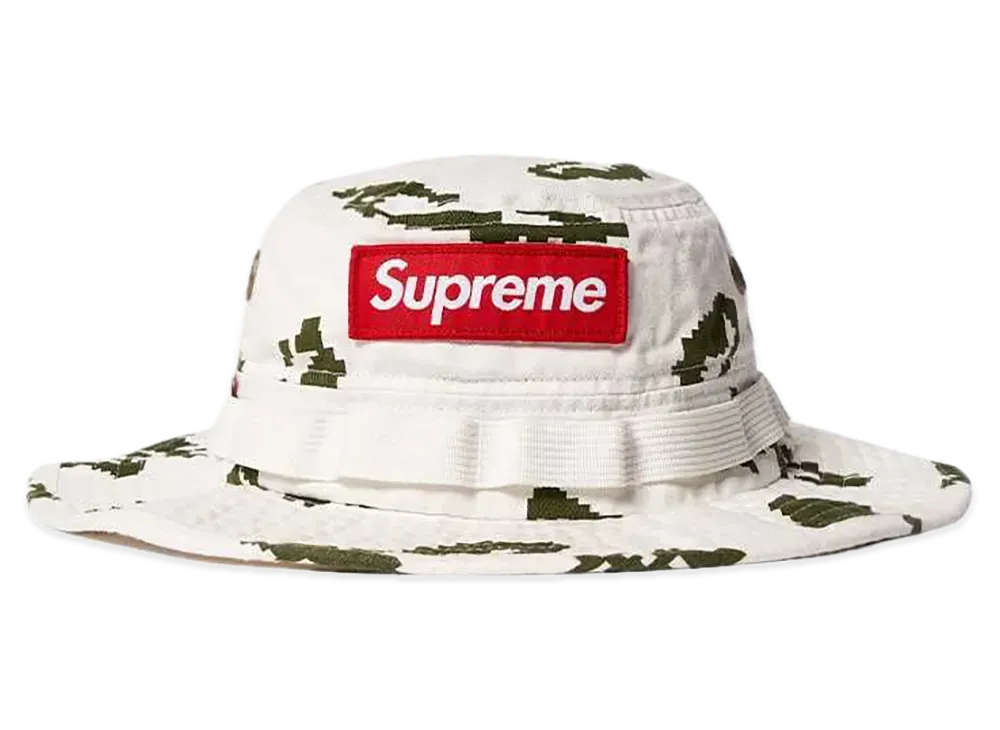 Supreme Military Boonie "White Camo" (21FW)