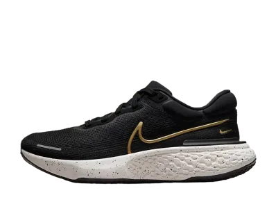 Nike ZoomX Invincible Run FK Flyknit "Black/Metallic Gold"