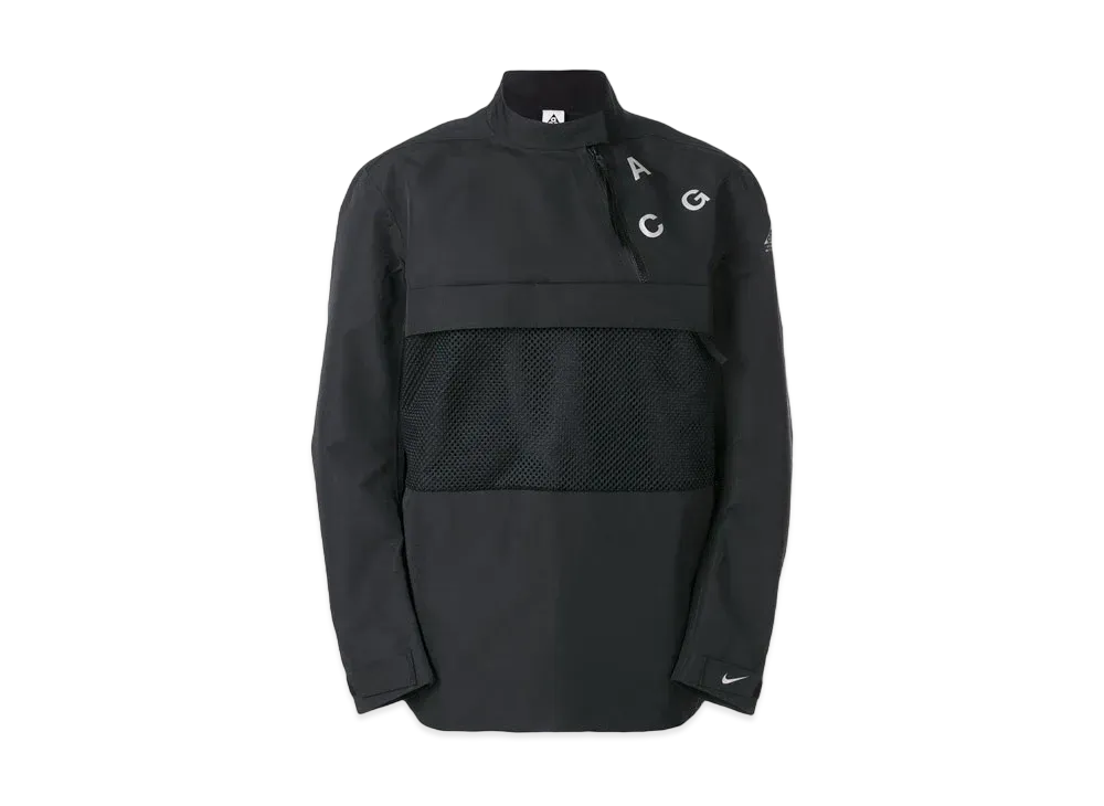 Nike ACG PULLOVER COATING SHELL JACKET "Black"