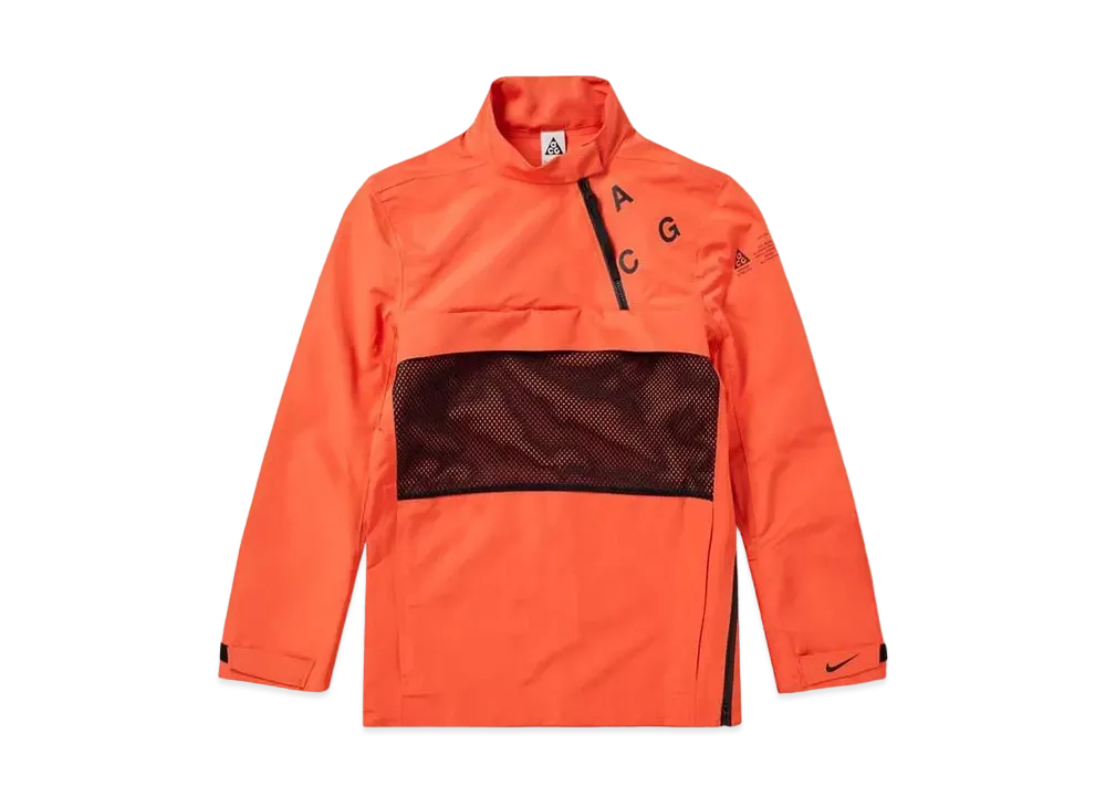 Nike ACG PULLOVER COATING SHELL JACKET "Orange"