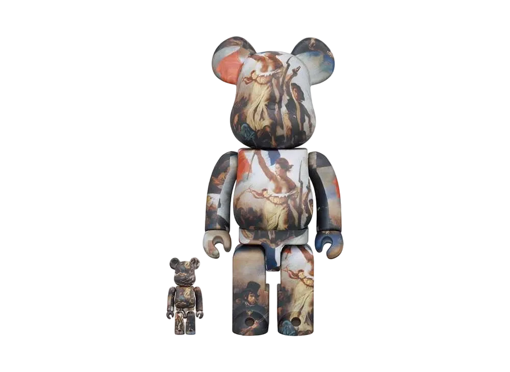 Bearbrick Eugène Delacroix “Liberty Leading the People” 100% & 400%