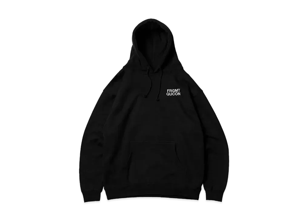 FRAGMENT x Qucon HOODIE "Black"